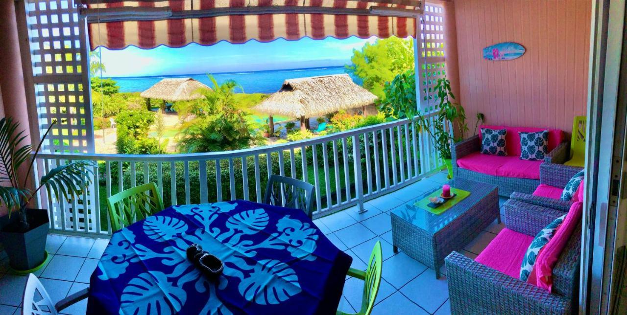 Superbe Bord De Mer, Acces Lagon Et Piscine Privee Paea 외부 사진